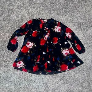 Altar’d State Floral Tunic size Large